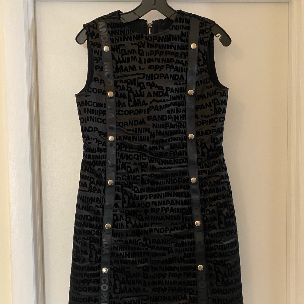 NICOPANDA BLACK SNAP OFF DRESS
